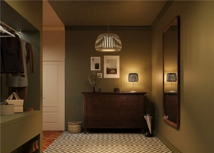 Настольный светильник Kirigami E27x1 (Черный) - фото 7