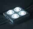 Модуль светодиодный ELF SOL+, 4SMD диод 2835, холодный белый - фото
