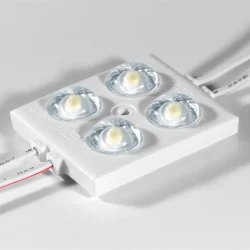 Модуль светодиодный ELF SOL+, 4SMD диод 2835, холодный белый