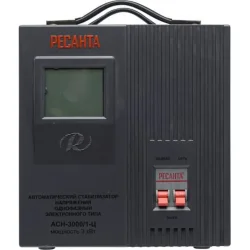 Стабилизатор напряжения АСН-3000/1-Ц 1ф 3кВт IP20 релейный Ресанта 63/6/5