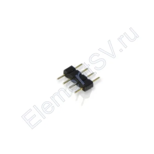 Коннектор переходник для подключения RGB ленты к контроллеру. 4PINx4PIN - фото.