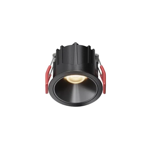 Встраиваемый светильник Alfa LED 3000К 10Вт 60° (Черный) - фото