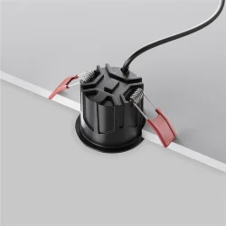 Встраиваемый светильник Альфа / Alfa LED 10 Вт 3000 К 60° (Черный) DL043-01-10W3K-RD-B-1
