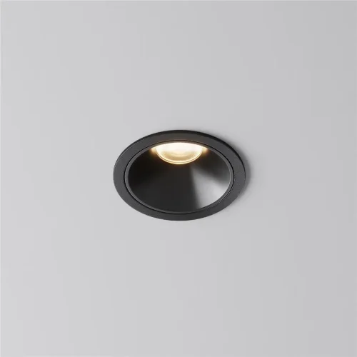Встраиваемый светильник Альфа / Alfa LED 10 Вт 3000 К 60° (Черный) DL043-01-10W3K-RD-B-1 - фото 7