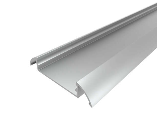 Профиль алюминиевый для порогов LC-LPP-1053-2 Anod - фото