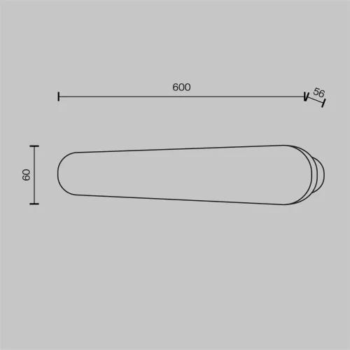 Настенный светильник (бра) Glamping 3000K 17Вт (Черный) - фото 2