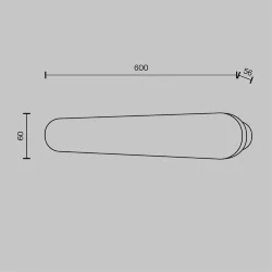 Настенный светильник (бра) Glamping 3000K 17Вт (Черный)