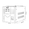 RS-1-15000 Стабилизатор Uniel релейный однофазный, 15.0 кВА. - фото 5