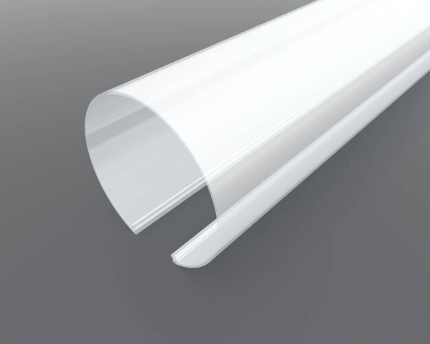 Рассеиватель трубчатый матовый поликарбонат LC-LRM-M90-2 - фото