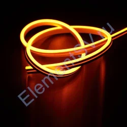 Светодиодный гибкий неон 0612 12V orange LN314