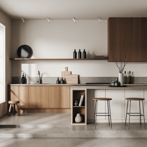 DK2517-WB Поворотный встраиваемый светильник SPACE со светодиодом H138mm d23mm 220V 8W 38° 4000К IP20 белый/черный алюминий. Фото 7