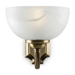 Серия Herbert выполнена в классическом стиле. Бронзовая арматура изделий прекрасно сочетается с плафонами из матового стекла. Светильники Herbert станут прекрасным дополнением как жилых, так и общественным помещений в классическом стиле. (Бронза)