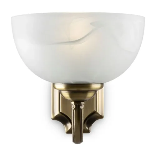 Серия Herbert выполнена в классическом стиле. Бронзовая арматура изделий прекрасно сочетается с плафонами из матового стекла. Светильники Herbert станут прекрасным дополнением как жилых, так и общественным помещений в классическом стиле. (Бронза) - фото 3