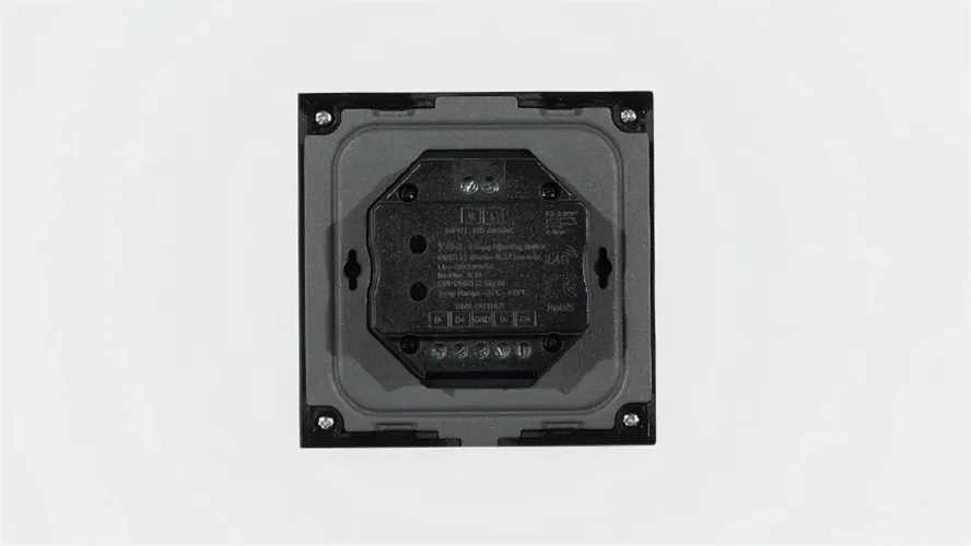Сенсорная панель T16-2 Black IC20 (220V, DIM, 2 zone, DMX512, RF 2.4GHz) - фото II