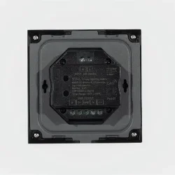 Сенсорная панель T16-2 Black IC20 (220V, DIM, 2 zone, DMX512, RF 2.4GHz)