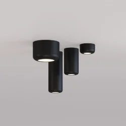 Светильник потолочный светодиодный 15W 4000K чёрный 25046/LED (064198)