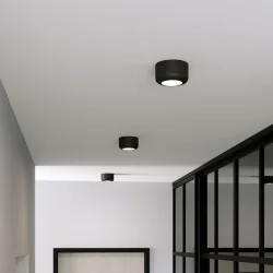 Светильник потолочный светодиодный 15W 4000K чёрный 25046/LED (064198)