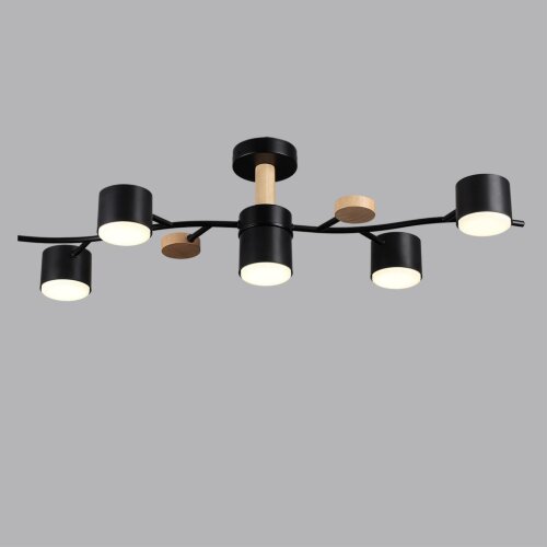 Люстра потолочная «LUMION» 8194/5C, серия: CRYPTO (крепление на планке). Фото 2.