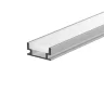 Алюминиевый профиль встраиваемый в пол ALM-1908-S-2M (Серебро) - фото