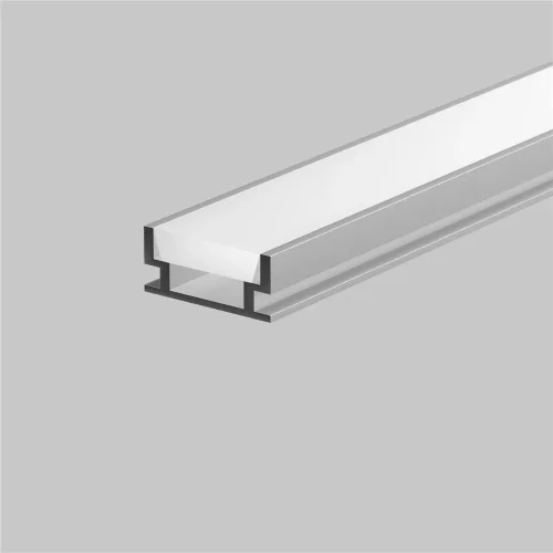 Алюминиевый профиль встраиваемый в пол ALM-1908-S-2M (Серебро) - фото 2