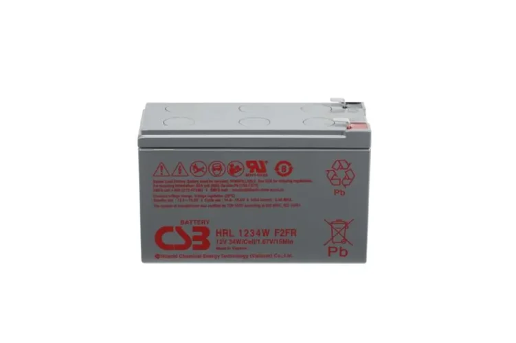 Аккумулятор 12В 9А.ч CSB HRL1234W F2 FR CSB - фото