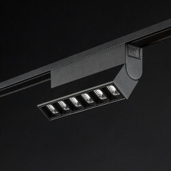 'Светильник трековый SLIM, 48В 10W черный 2700-6000К, DL-SLIM-FLBL-10-CCT 022084