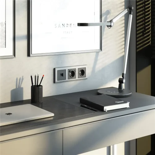 Розетка Ethernet RJ-45 (графит матовый) W1181064 - фото 3