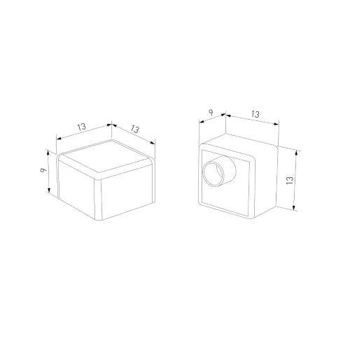 Розетка Ethernet RJ-45 (графит матовый) W1181064 - фото 2