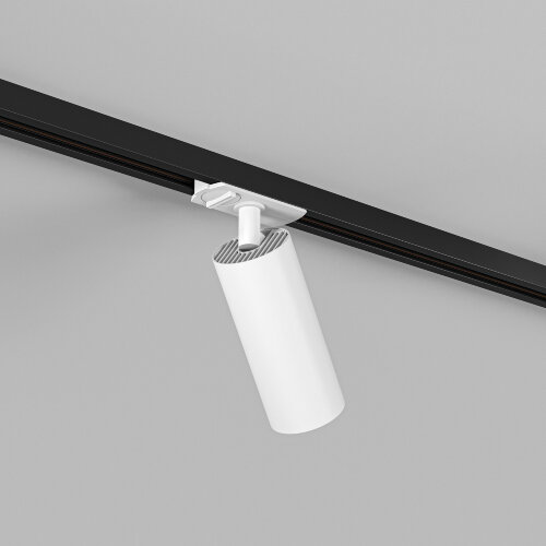 DK6060-BW+BK Трековый светильник IP 20, 15 Вт, GU10, черный с белым, алюминий. Фото 3