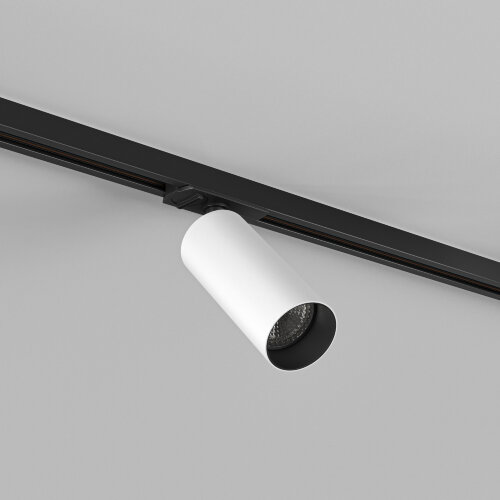 DK6060-BW+BK Трековый светильник IP 20, 15 Вт, GU10, черный с белым, алюминий. Фото 2
