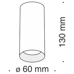 Потолочный светильник Фокус / Focus 1*GU10 10 Вт (Матовое Золото) C010CL-01MG