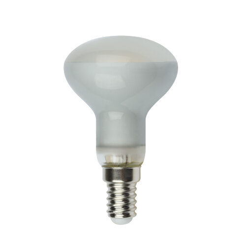 LED-R50-6W-WW-E14-FR PLS02WH Лампа светодиодная, Форма Рефлектор, матовая, Серия Sky, Теплый белый свет. - фото 1