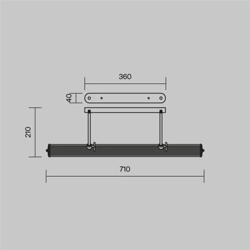 Подсветка Maytoni PIC119-44-R (Бронза) - фото 8
