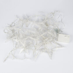 ULD-E3007-138-DTA WARM WHITE IP20 STARS-2 Занавес фигурный светодиодный, 3х0.7м, 138 светодиодов, Теплый белый свет, Провод прозрачный, TM Uniel