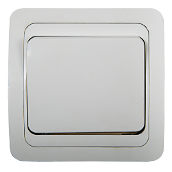 Выключатель одноклавишный CLASSICO белый 2021 IN HOME