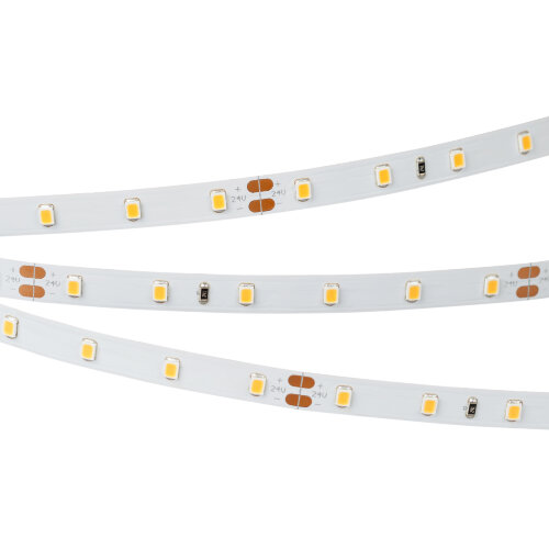 Светодиодная лента RT 2-5000 24V SUN Warm2700 (2835, 60 LED/m, LUX) (Arlight, 7.2 Вт/м, IP20) - фото 1