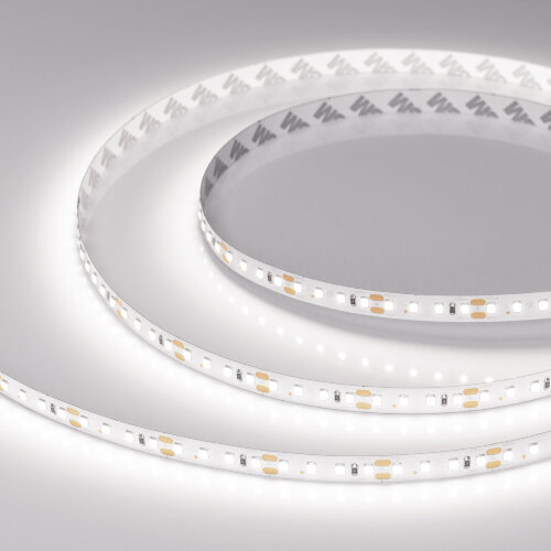 Светодиодная лента RT-A120-10mm 48V White6000 (9.6 W/m, IP20, 2835, 30m) (Arlight, Открытый) 038805 - фото