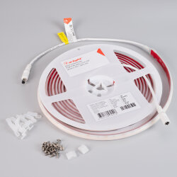 Светодиодная лента герметичная RTW-PSW-А304-12mm 24V Warm3000 (25 W/m, IP67, 2835, 5m) (Arlight, 5 лет) 045224