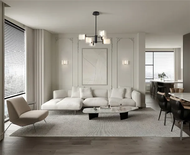 Потолочный светильник Лед / Ice (Черный) FR5541CL-L30B - фото 2