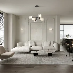 Потолочный светильник Лед / Ice (Черный) FR5541CL-L30B