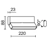 Потолочный светильник Базис поворотный / Basis Rot 12 Вт 4000 К 120° (Белый) C133CL-12W4K-W - фото 3