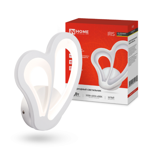 Светильник светодиодный ELEGANT IRIS 15Вт 230В 3000-6500K 1200Лм STEP COLOR белый IN HOME - Фото