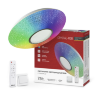 Светильник светодиодный COMFORT CRYSTAL-RGB 75Вт 230В 3000-6500K 6000Лм 500x115мм с пультом ДУ IN HOME - Фото