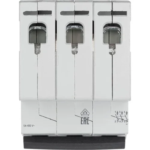 Выключатель автоматический модульный 3п C 40А 4.5кА RX3 ИЭК Leg 419712 - фото 5