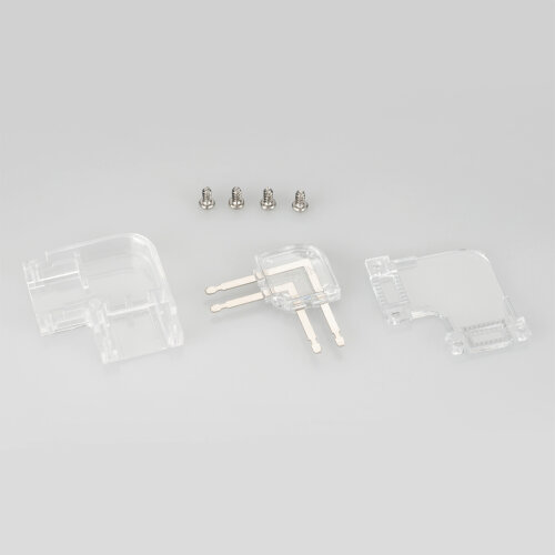 Коннектор угловой для ленты ARL-50000PV (15.5x6mm) прозрачный (Arlight, Пластик) - фото 2