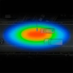 Светильник светодиодный Avenue 100Вт 5000К IP65 10000лм 190-250В 420х160х57мм ДКУ уличный консольный КСС Ш черн. GAUSS 629534300