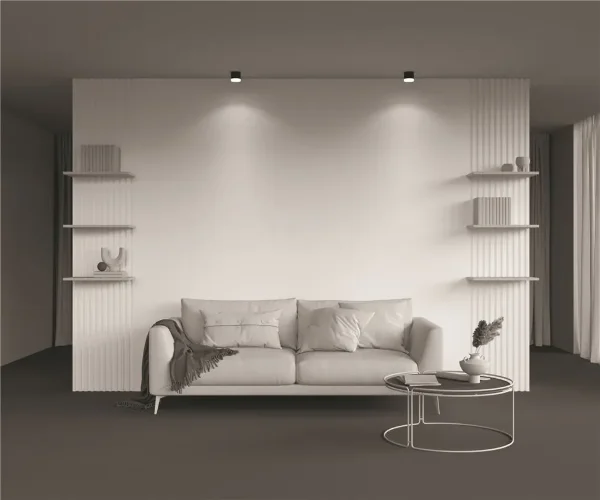 Потолочный светильник Pauline GX53 1x12Вт IP44 (Черный) - фото 6