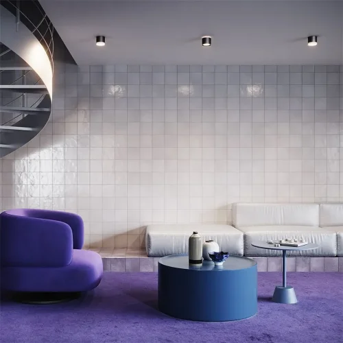 Потолочный светильник Pauline GX53 1x12Вт IP44 (Черный) - фото 7