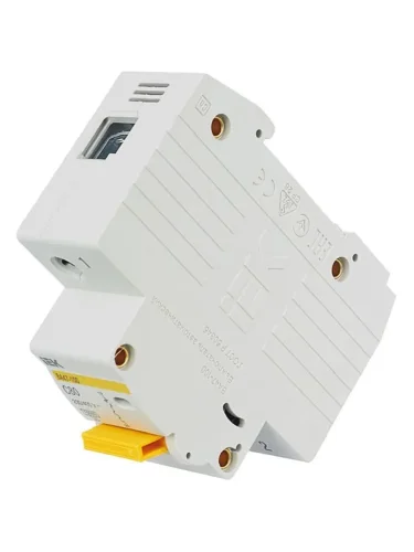 Выключатель автоматический модульный 1п C 80А 10кА ВА47-100 KARAT IEK MVA40-1-080-C - фото 6