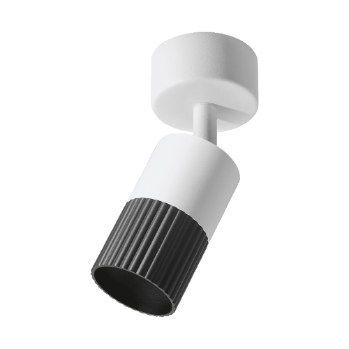 Светильник WOLTA WSL-GU10/18BW-2 под лампу GU10 Черный / белый DUO - фото 1.